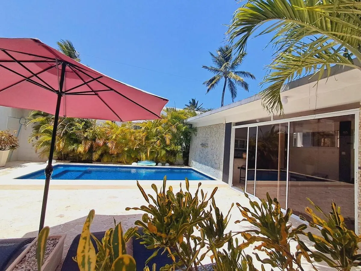 Beachside Villa Cabarete With Private Pool