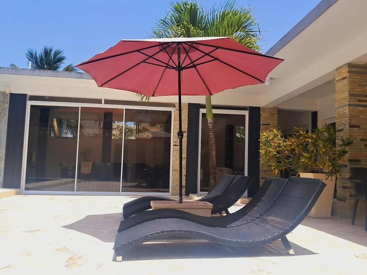 Beachside Villa Cabarete With Private Pool
