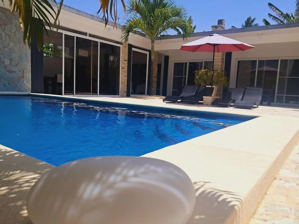 Beachside Villa Cabarete With Private Pool