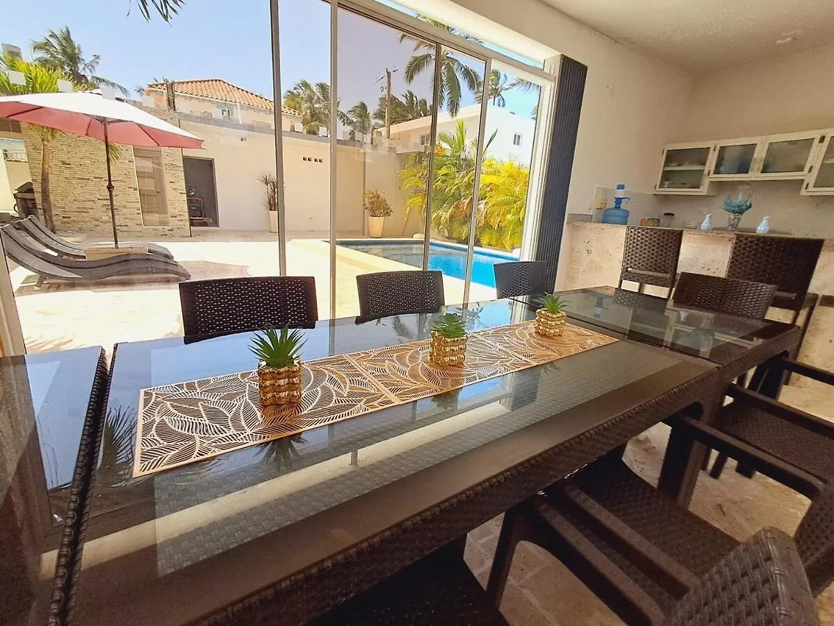 Beachside Villa Cabarete With Private Pool